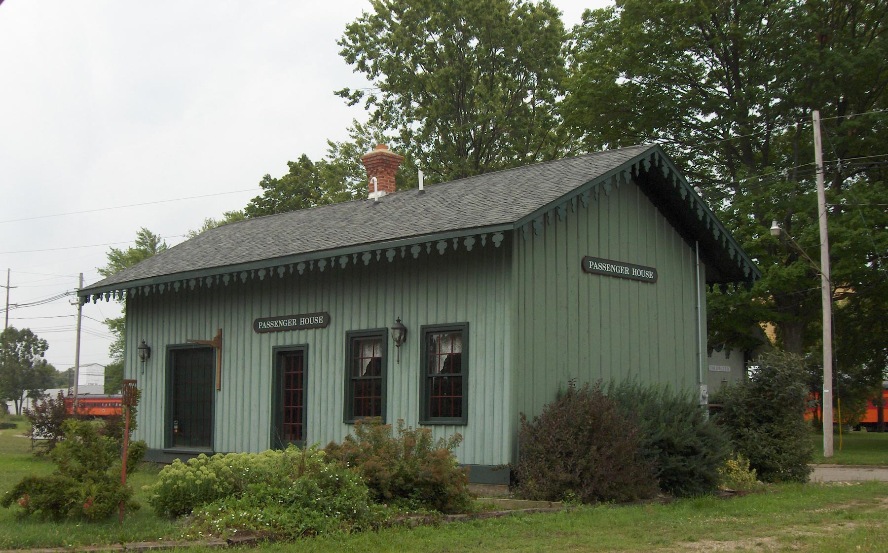 Coldwater original passenger house depot building from the 1850s